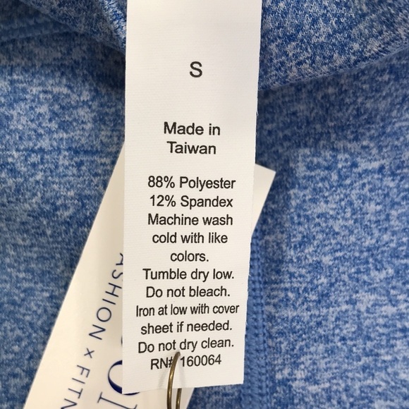 Addison Bay  Ludlow Leggings in Heathered Blue Size Small New - Picture 7 of 9